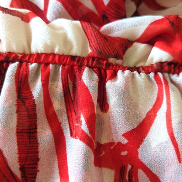 MNG By Mango Floral Chiffon Dress - Picture 9 of 10